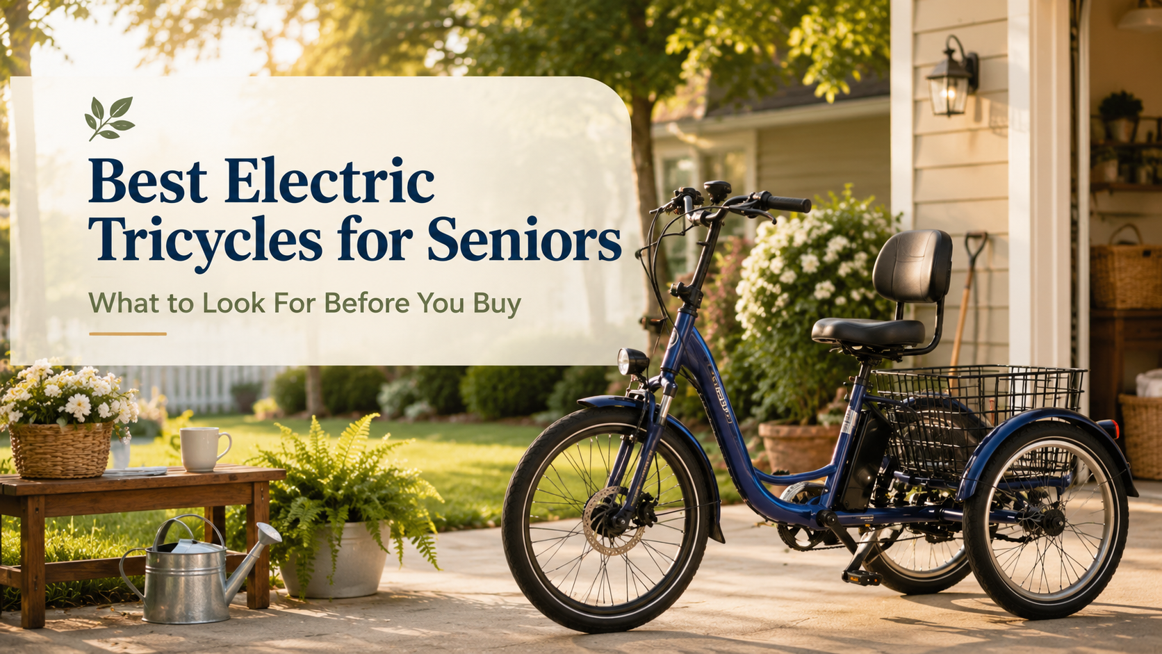 Best Electric Tricycles for Seniors: What to Look For